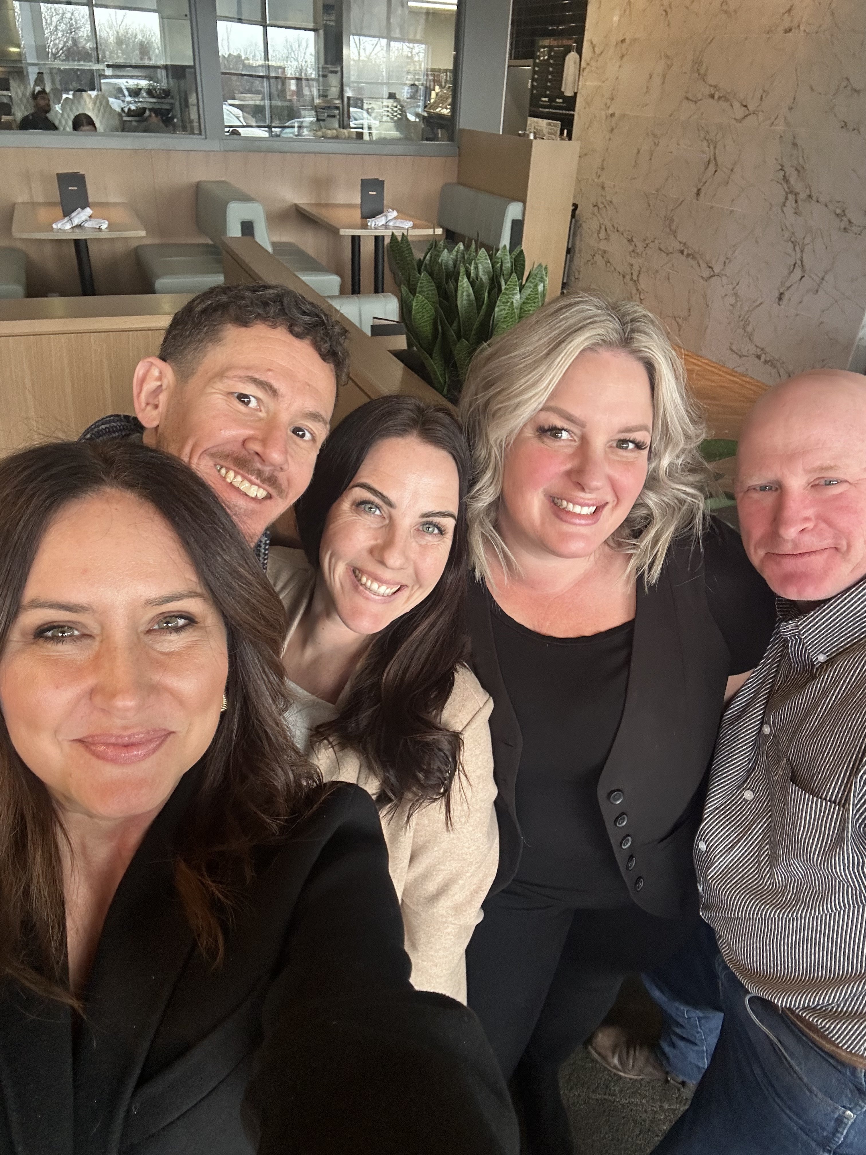 Local real estate community gathering connected to the Driscoll Peca and Real Broker Canada onboarding experience